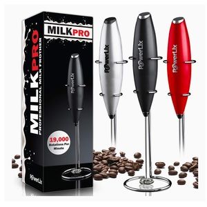 (1) NIB POWERLIX PROFESSIONAL Milk Frother MILKPRO